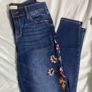 Floral Jeans